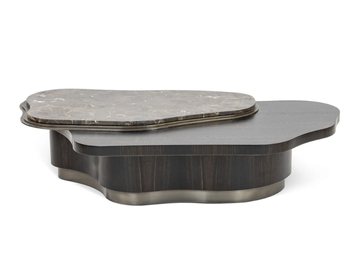 PHOEBE - Low marble coffee table by JOSÉ LEITE DE CASTRO - view 3